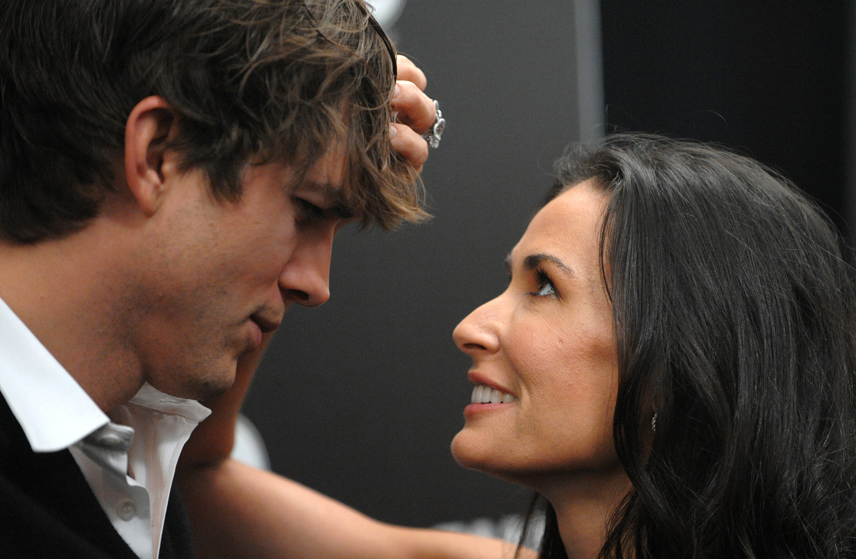 Ashton Kutcher och Demi Moore Ashton Kutcher och Demi Moore